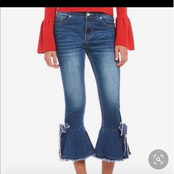 dillards bell bottom jeans
